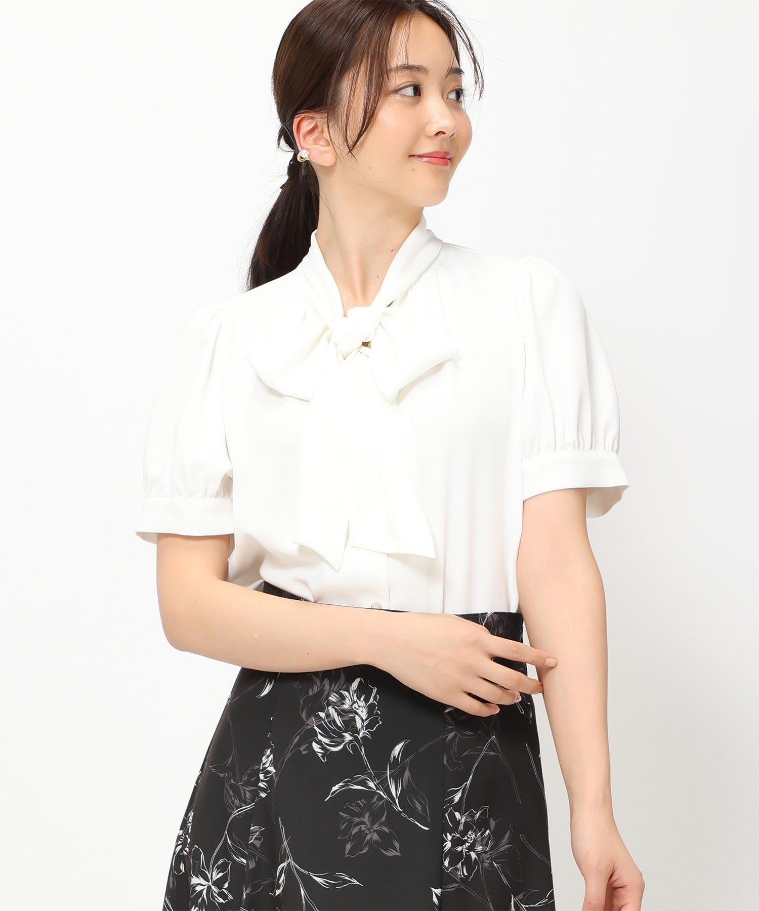 ボウタイ半袖ブラウス/MM428105 – MISCH MASCH|31 Sons de mode