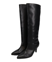 画像をギャラリービューアに読み込む, ポインテッドトゥヒールロングブーツ/57503
