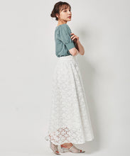 画像をギャラリービューアに読み込む, パフスリーブビスチェライクニット/TT438342
