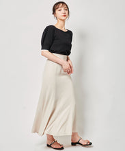 画像をギャラリービューアに読み込む, パフスリーブビスチェライクニット/TT438342
