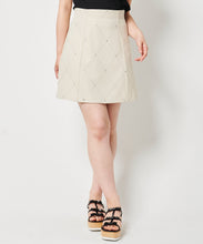 画像をギャラリービューアに読み込む, ラインストーンミニスカショーパン/TT437309
