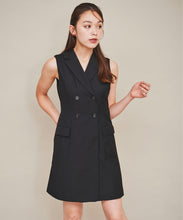 画像をギャラリービューアに読み込む, 袖取り外しジャケットライクミニワンピース/TT437428
