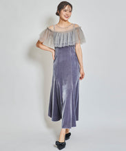 画像をギャラリービューアに読み込む, チュールボレロセットベロアワンピース/TT437430
