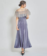 画像をギャラリービューアに読み込む, チュールボレロセットベロアワンピース/TT437430
