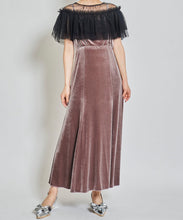 画像をギャラリービューアに読み込む, チュールボレロセットベロアワンピース/TT437430
