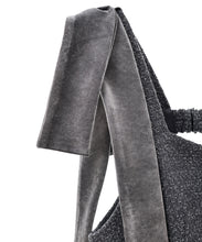 画像をギャラリービューアに読み込む, ベルベットリボン付きツイードサロペット/TT437401
