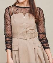 画像をギャラリービューアに読み込む, ミリタリー釦ジャンスカ/TT437434
