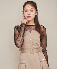 画像をギャラリービューアに読み込む, ミリタリー釦ジャンスカ/TT437434
