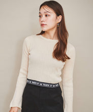 画像をギャラリービューアに読み込む, 裾ラインロゴニット/TT438333
