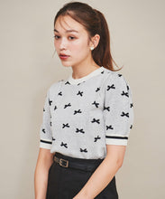 画像をギャラリービューアに読み込む, マルチパターンジャカードニット/TT438336
