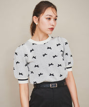 画像をギャラリービューアに読み込む, マルチパターンジャカードニット/TT438336
