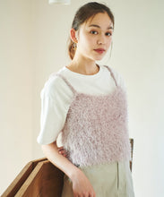 画像をギャラリービューアに読み込む, オーガンリボン付きラメシャギービスチェ/TT438337
