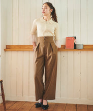 画像をギャラリービューアに読み込む, タックワイドパンツ/TT437305
