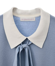 画像をギャラリービューアに読み込む, 配色衿付きニット/TT438329
