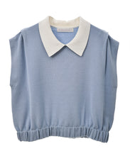 画像をギャラリービューアに読み込む, 配色衿付きニット/TT438329
