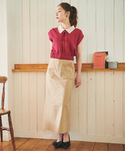 画像をギャラリービューアに読み込む, 配色衿付きニット/TT438329
