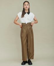 画像をギャラリービューアに読み込む, 配色衿付きニット/TT438329
