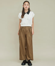 画像をギャラリービューアに読み込む, 配色衿付きニット/TT438329
