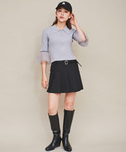 画像をギャラリービューアに読み込む, チュール袖ジップニット/TT438330
