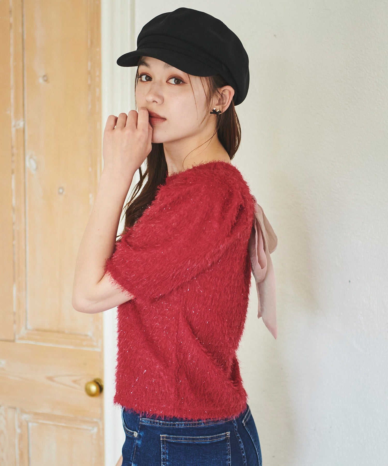 バックリボンフェザートップス/TT438211 – MISCH MASCH|31 Sons de mode