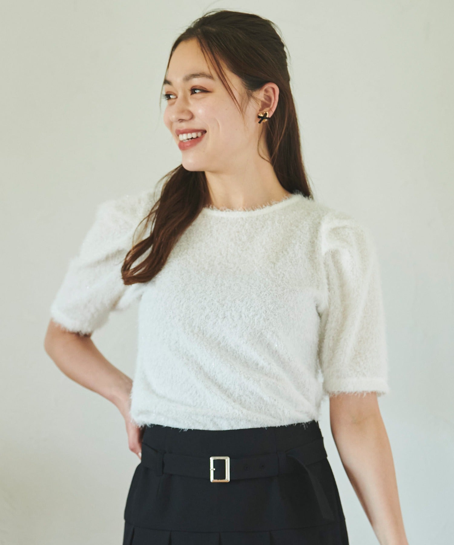 バックリボンフェザートップス/TT438211 – MISCH MASCH|31 Sons de mode