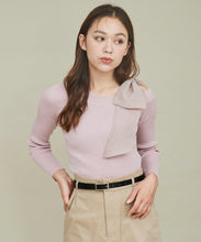 画像をギャラリービューアに読み込む, シアーリボンアシメニット/TT438322
