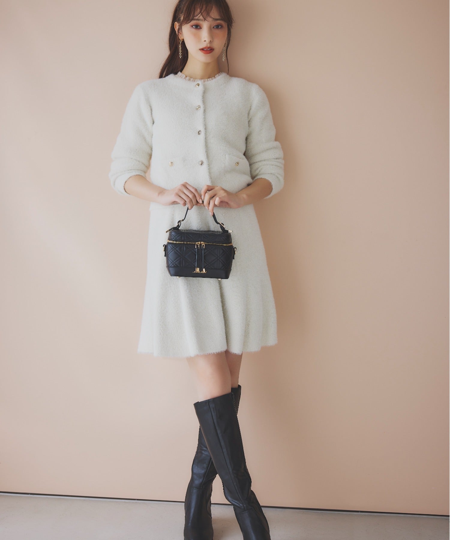 シャギーAラインニットスカート/MM437205 – MISCH MASCH 