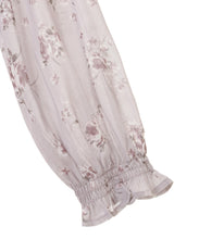 画像をギャラリービューアに読み込む, ボリュームフリルフラワープリントワンピース/TT437421
