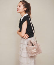 画像をギャラリービューアに読み込む, ロゴ刺繍ファートートバッグ/TT438001
