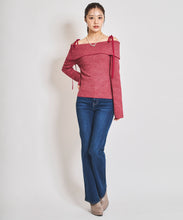 画像をギャラリービューアに読み込む, ツイードライクニット/TT438316
