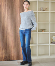 画像をギャラリービューアに読み込む, ざっくりオフショルニット/TT438307
