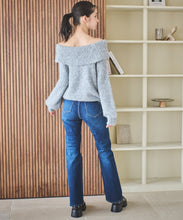 画像をギャラリービューアに読み込む, ざっくりオフショルニット/TT438307
