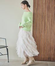 画像をギャラリービューアに読み込む, ざっくりオフショルニット/TT438307
