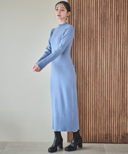 画像をギャラリービューアに読み込む, チュールレイヤードニットワンピース/TT437414
