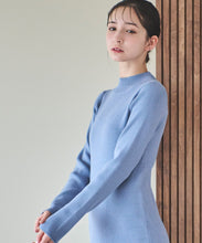 画像をギャラリービューアに読み込む, チュールレイヤードニットワンピース/TT437414
