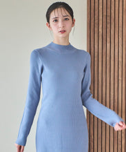 画像をギャラリービューアに読み込む, チュールレイヤードニットワンピース/TT437414
