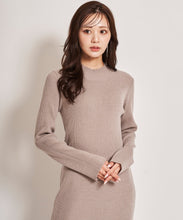 画像をギャラリービューアに読み込む, チュールレイヤードニットワンピース/TT437414
