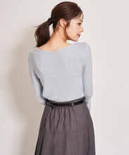 画像をギャラリービューアに読み込む, ＷＡＳＨＡＢＬＥボートネックリブニット/TT438304
