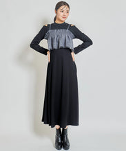 画像をギャラリービューアに読み込む, チュールビスチェセットカットアウトワンピース/TT437422
