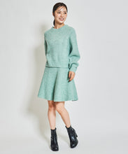 画像をギャラリービューアに読み込む, ビジュー付きニットセットアップ/TT437419
