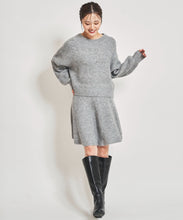 画像をギャラリービューアに読み込む, ビジュー付きニットセットアップ/TT437419
