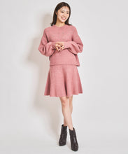 画像をギャラリービューアに読み込む, ビジュー付きニットセットアップ/TT437419
