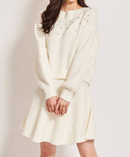 画像をギャラリービューアに読み込む, ビジュー付きニットセットアップ/TT437419
