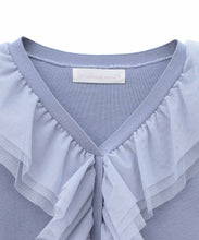 画像をギャラリービューアに読み込む, チュールフリルドッキングニット/TT438320
