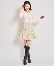 画像をギャラリービューアに読み込む, チュールフリルドッキングニット/TT438320
