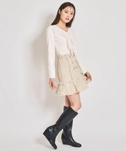 画像をギャラリービューアに読み込む, チュールフリルドッキングニット/TT438320
