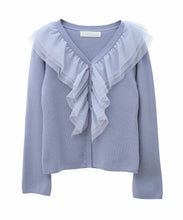 画像をギャラリービューアに読み込む, チュールフリルドッキングニット/TT438320
