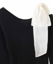 画像をギャラリービューアに読み込む, シアーリボンアシメニットワンピース/TT437424
