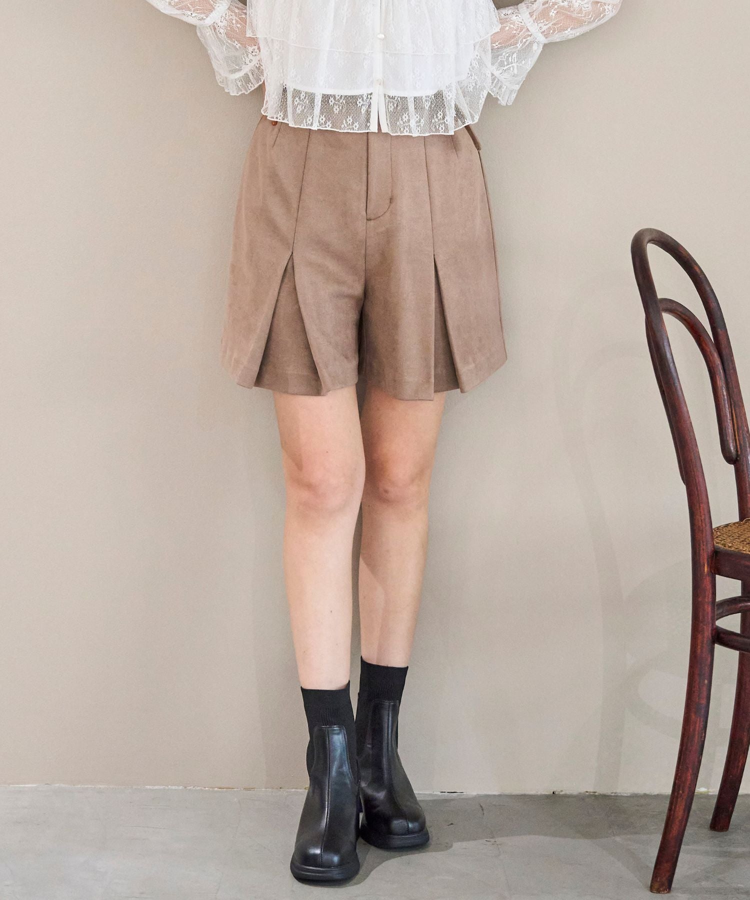 COMMEdesGARCONS 変形シフォンパンツ ブラウン XS オシャレ COMMEdesGARCONS 変形シフォンパンツ ブラウン XS オシャレ