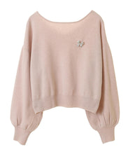 画像をギャラリービューアに読み込む, ブローチ付きニットセットアップ/TT437423
